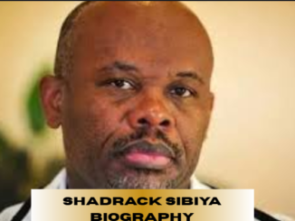 shadrack sibiya biography